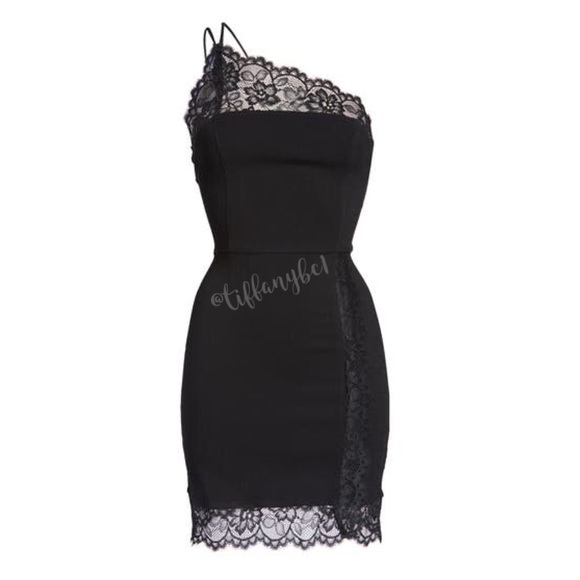 Free People Premonitions Lace Trim Bodycon Dress - Picture 5 of 16